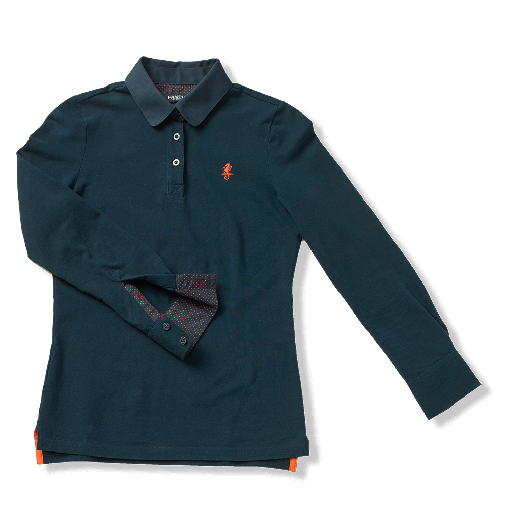 Polo manches longues fantini of denmark vêtements hydrophobes