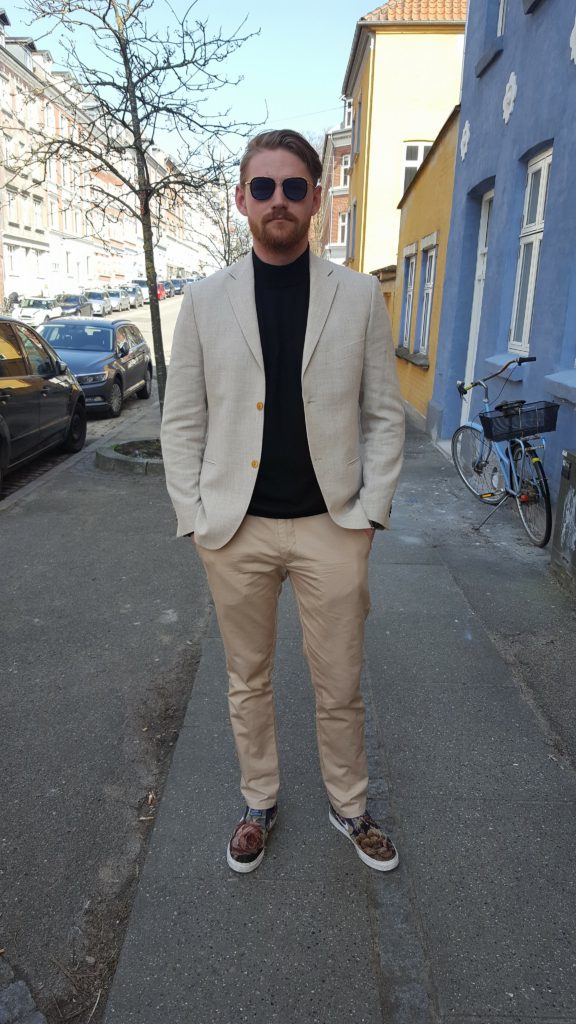 Mon vieux blazer bertoni blanc
