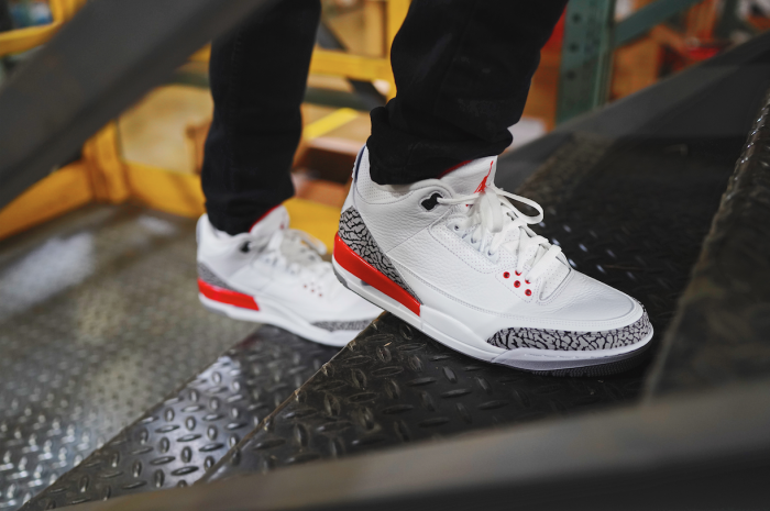 Air jordan 3 retro Hall of Fame - Encore une touche d'orange :)