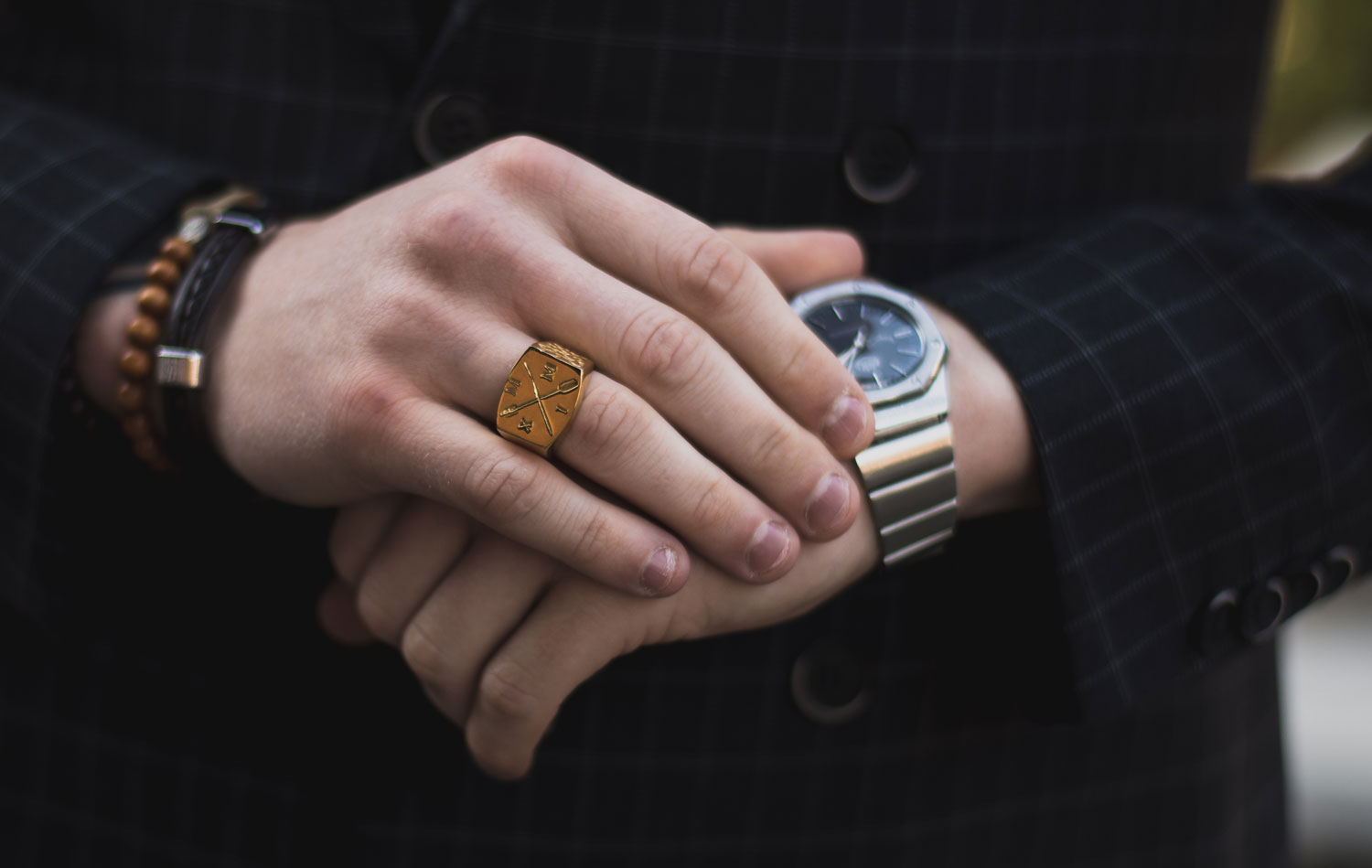 How having a set of mens rings will level up your style