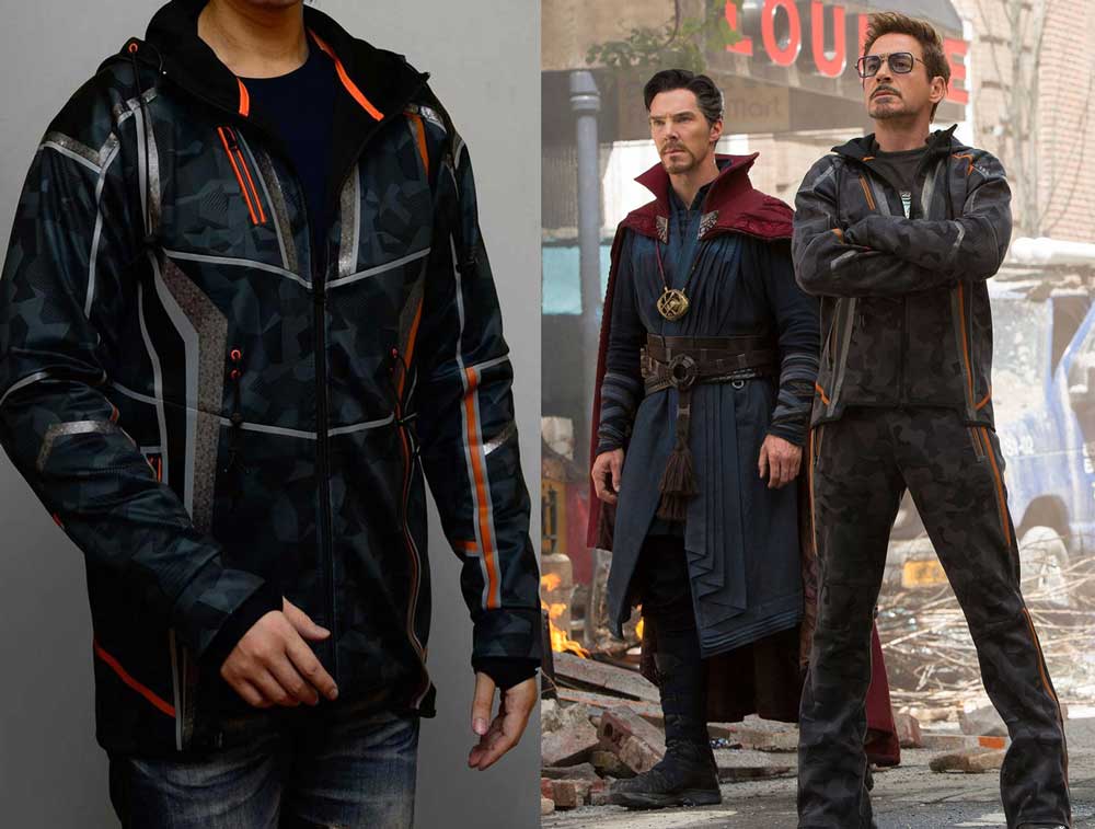 La veste de Tony Stark dans Avengers: Infinity War