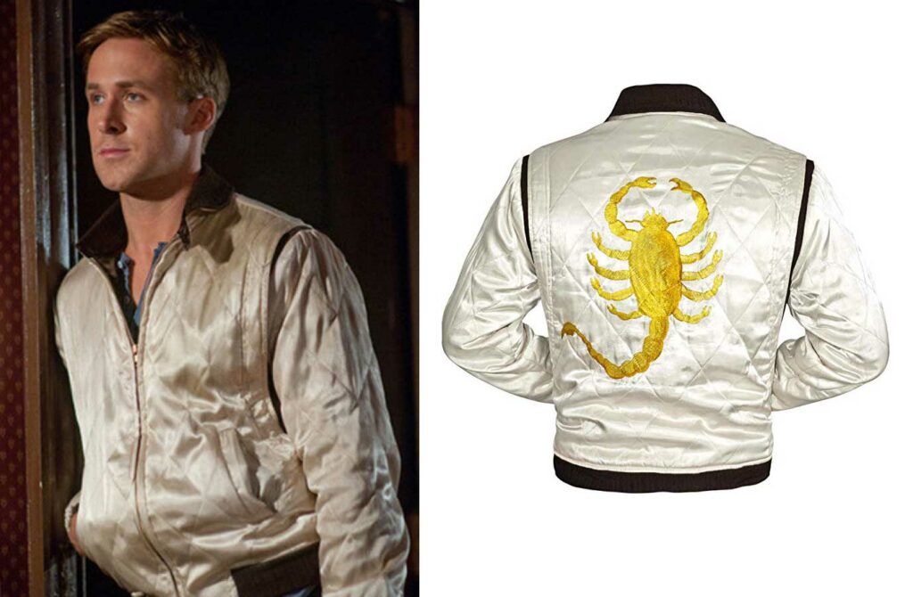 La veste bomber du fil Drive porté par Ryan Gosling