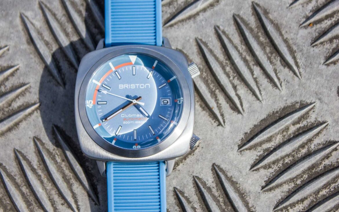 Briston Diver – Une monte de plongée chic et funky