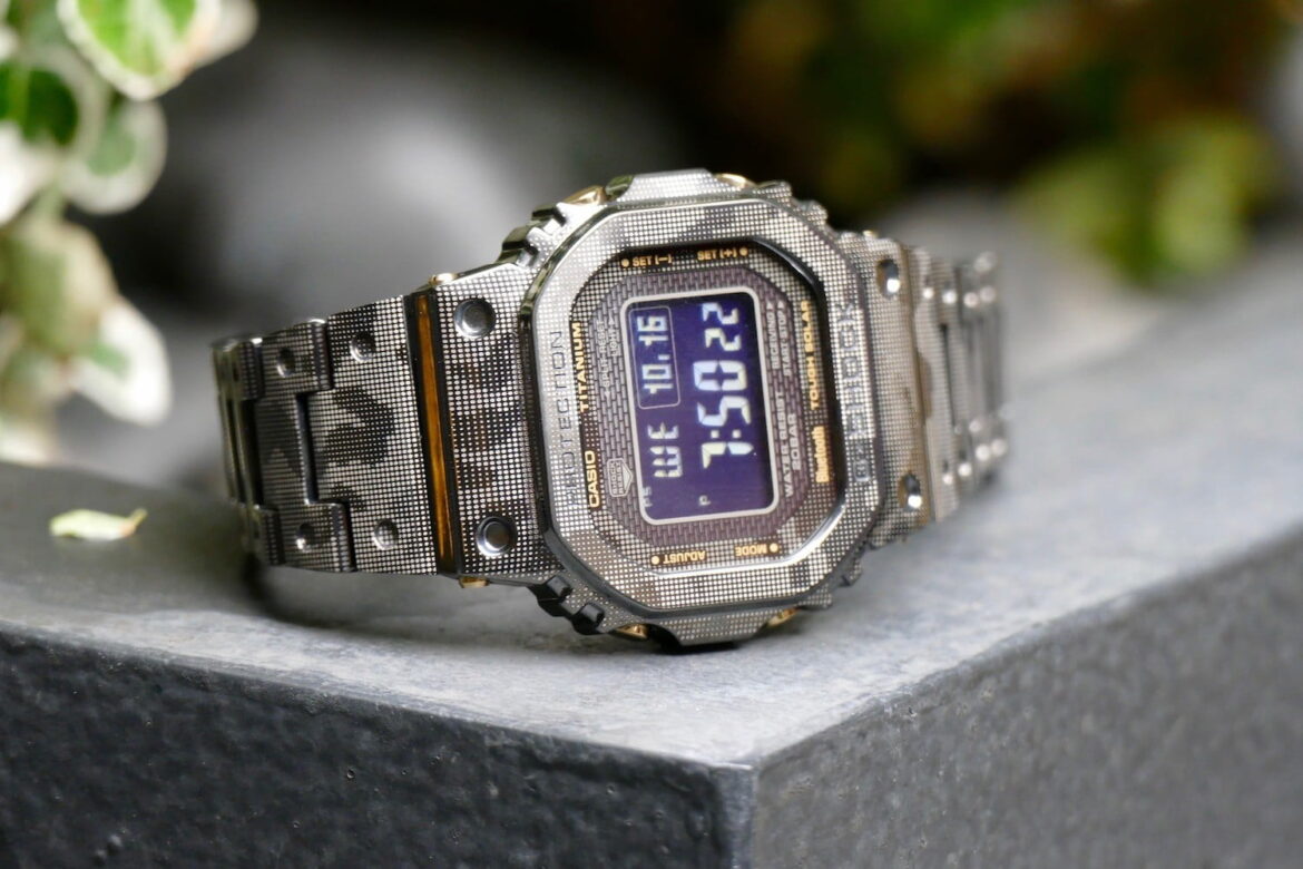 New titanium camo G-Shocks!