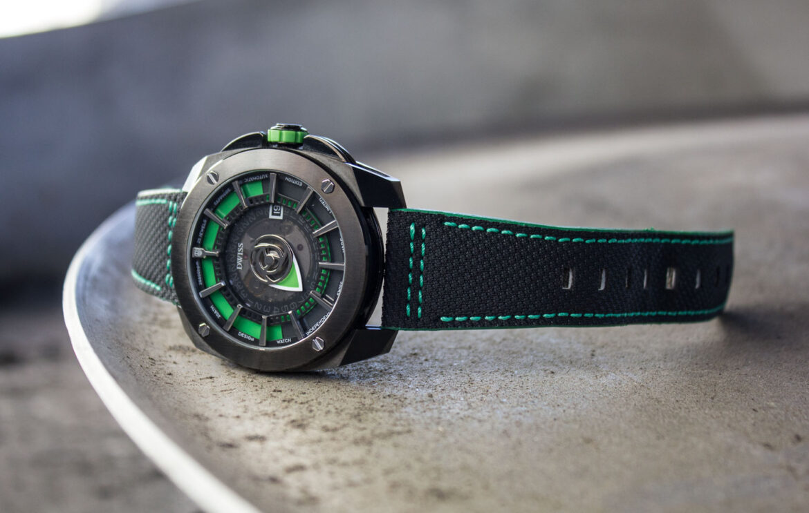 Dwiss R1 Automatic – Futuriste, colorée et audacieuse