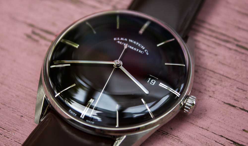 Elka watch series D dial