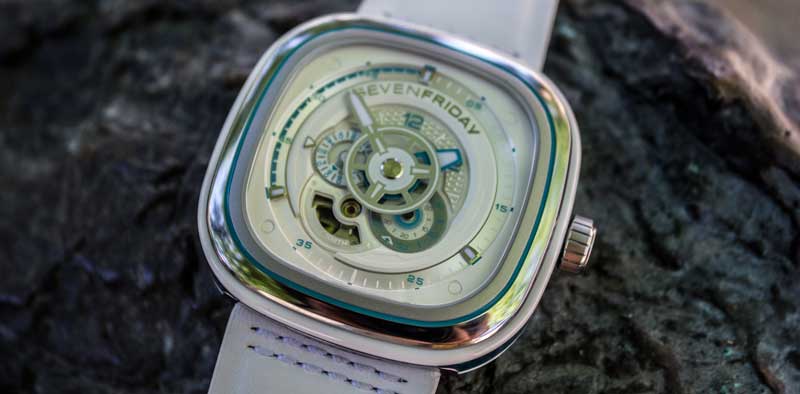 Sevenfriday P series watch dial